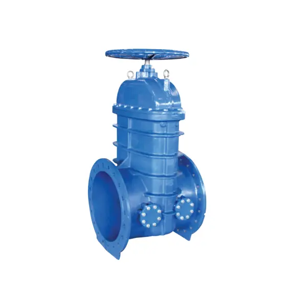 BS 5163 Valve Gerbang NRS Tangguh dengan Outlet Bypass