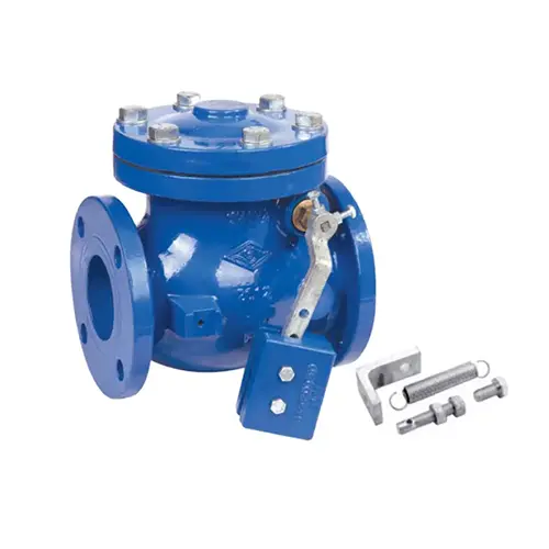 BS EN 12334 Swing Check Valve dengan berat dan tuas